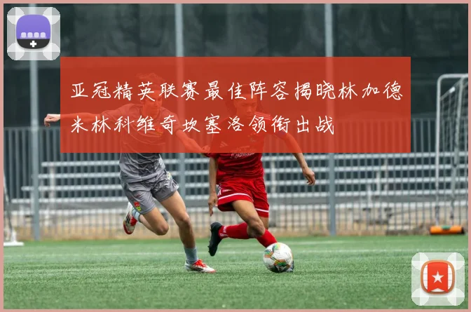 亚冠精英联赛最佳阵容揭晓林加德米林科维奇坎塞洛领衔出战