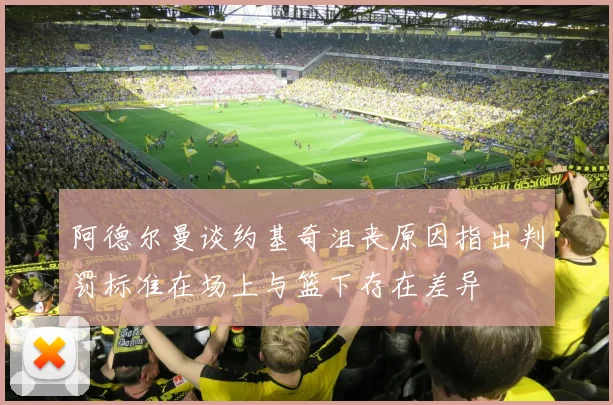 阿德尔曼谈约基奇沮丧原因指出判罚标准在场上与篮下存在差异